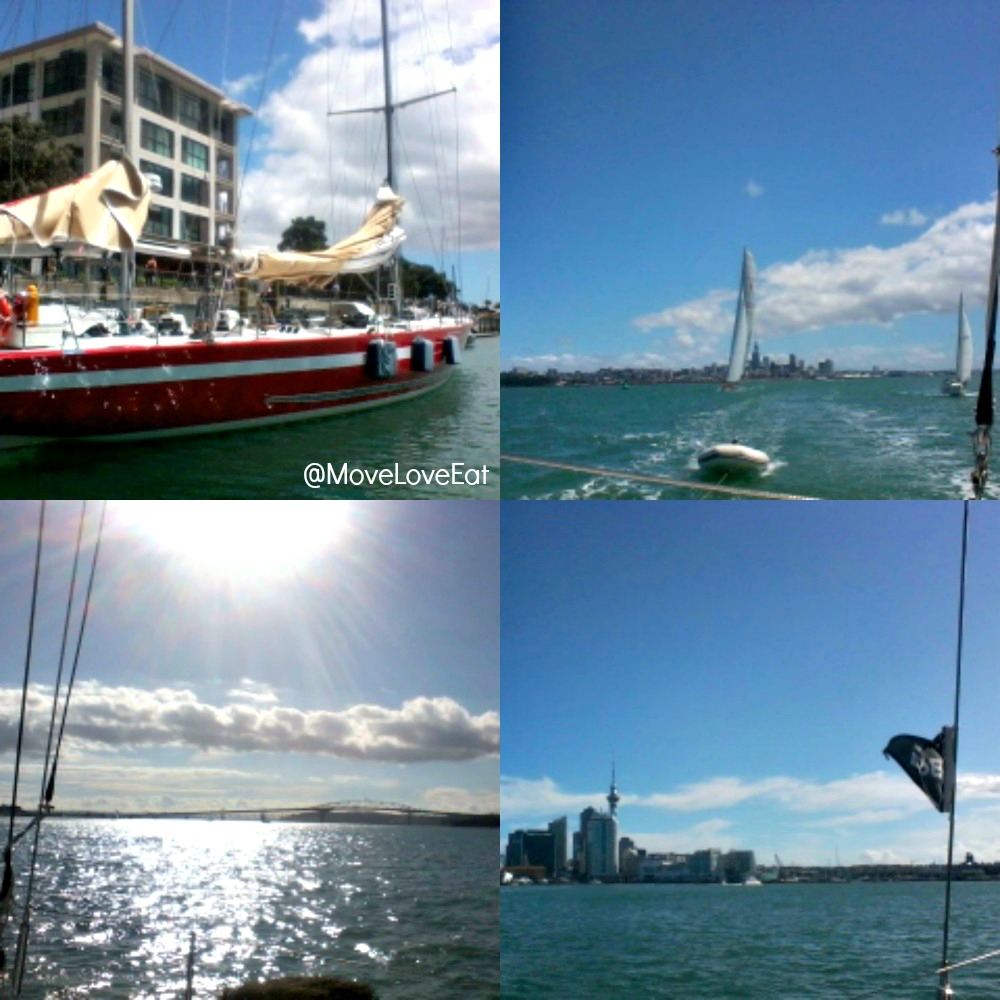 14 Things I did in 2014 - went sailing in the Auckland harbour