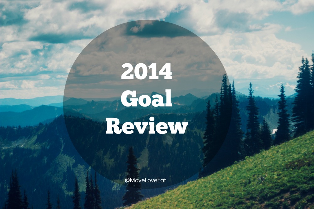 2014 goal review and setting 2015 goals - Move Love Eat