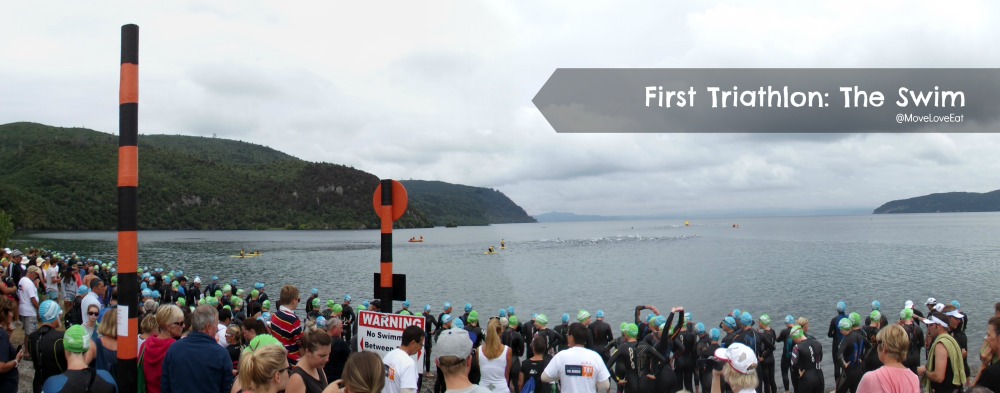 First Triathlon - Kinloch Sprint Triathlon. The Swim Portion. Move Love Eat