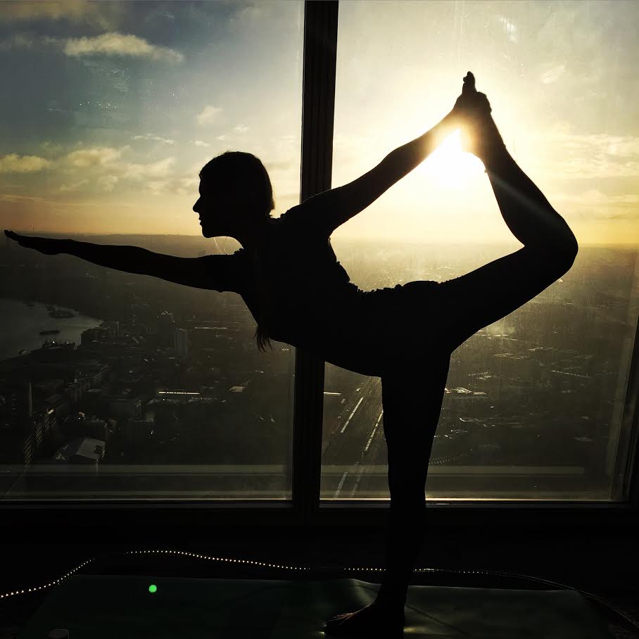 Areta yoga at the Shard- My Zest Best - Inspiring People Interview on Move Love Eat Blog