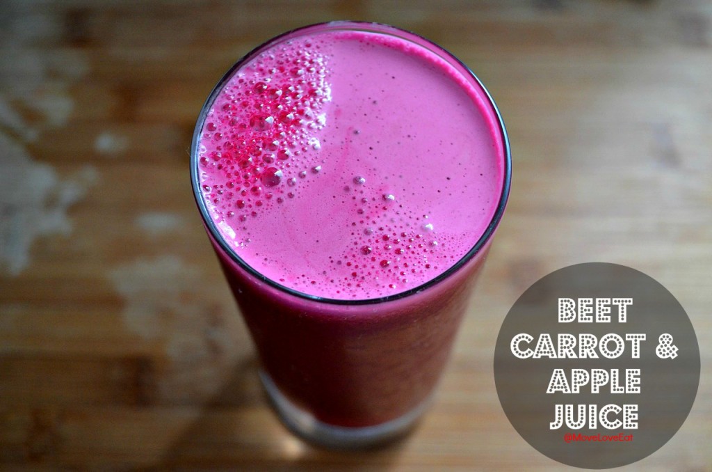 Beetroot, Carrot and Apple Juice Recipe - Move Love Eat Blog