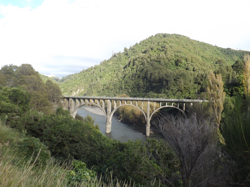 Manawatu Gorge Walk Bridge at the Start