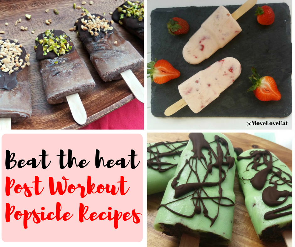 Beat the Heat  [3 post workout popsicle recipes]