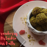 Strawberry & Pistachio Bliss Balls - No Bake Summer Snacks
