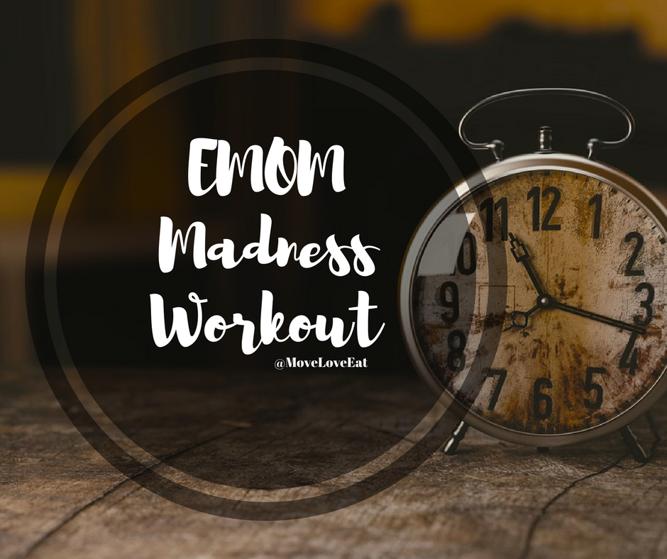 EMOM Madness Workout – No Equipment Workout