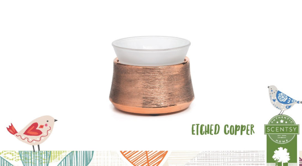 etched copper scentsy