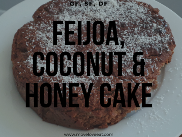 Feijoa Coconut and Honey Cake Recipe