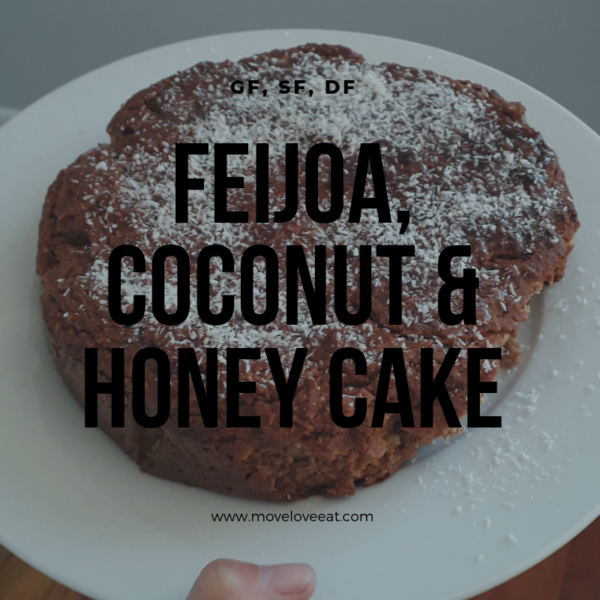 Feijoa Coconut and Honey Cake Recipe