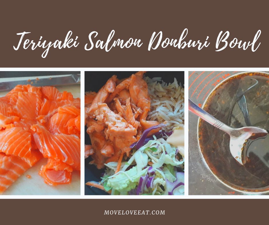 Teriyaki Salmon Donburi Bowl