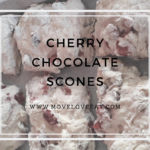 Cherry Chocolate Scones